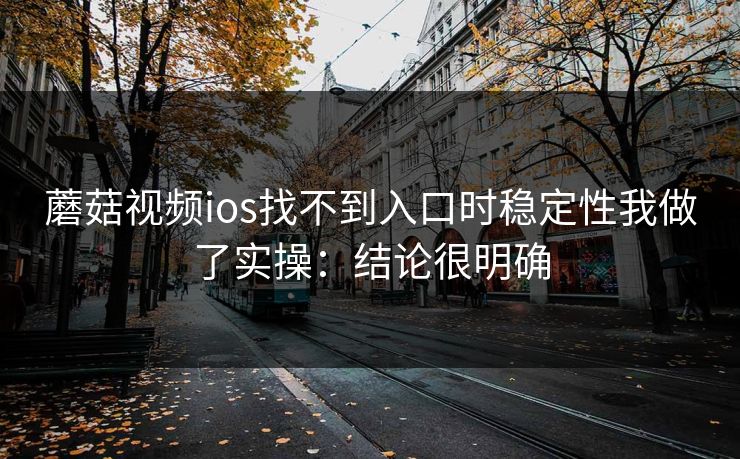 蘑菇视频ios找不到入口时稳定性我做了实操：结论很明确